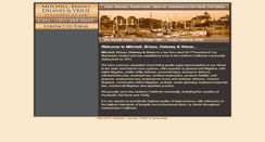 Desktop Screenshot of mitchelllawfirm.com